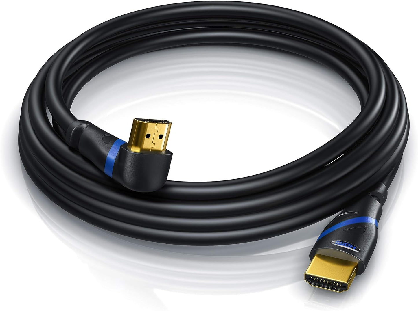 Cablu HDMI 8K Ultra HD, in unghi de 270°, de 3 m, DSC, DTS-HD, pentru laptop, PC, Consola PS5, Xbox