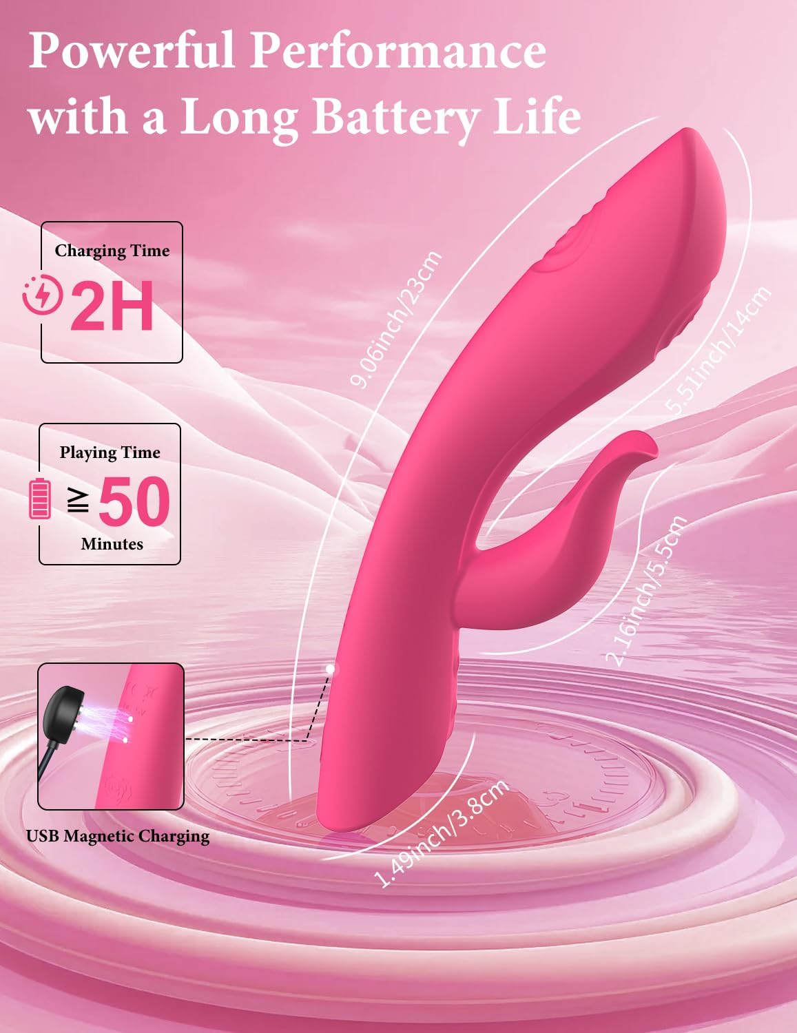 Vibrator cu senzatie unica, cu apicatie integrala, control de la distanta , motor dublu 7x7 moduri, bun pentru calatorii lungi in cuplu sau singuri