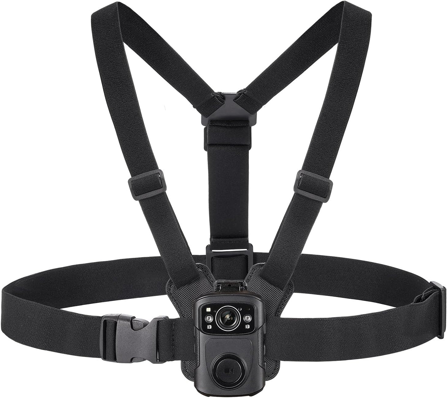 Suport pentru camera de corp cu prindere pe piept, prindere Body Cam confortabila, reglabila, universala