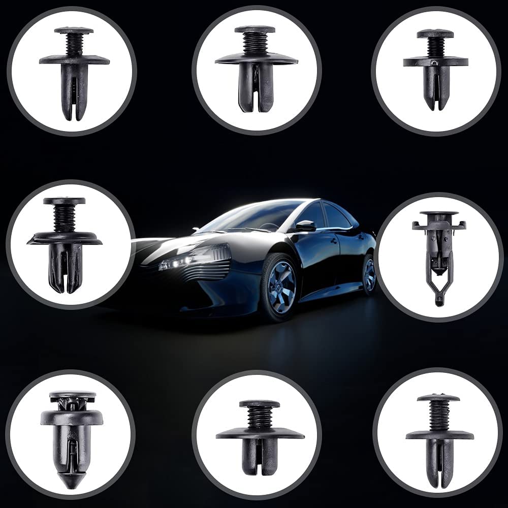 Set 716 piese cleme de fixare, clipsuri auto cu instrumente de demontare
