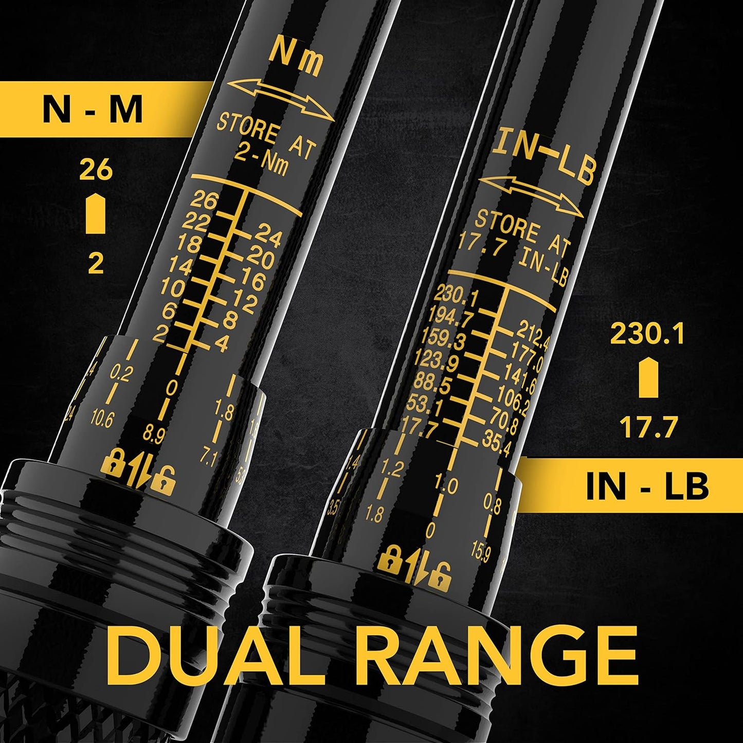 Set cheie dinamometrica 2-26 Nm, cu chei tubulare cu biti torx si hex, adaptor 1/4 inch, extensie de 3 inch, cu clichet, Lexivon LX-191