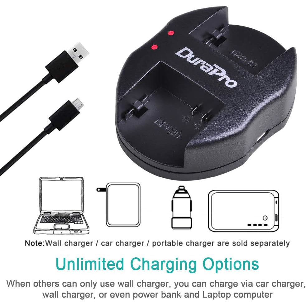 Set de 2 acumulatori BP-808, 850mAh cu incarcator USB Dual pentru Canon BP-827 BP 827 BP-819 BP-807 BP-809 HG31 XA10 HF20 HF10 HF100 HF100E HG20 HG21