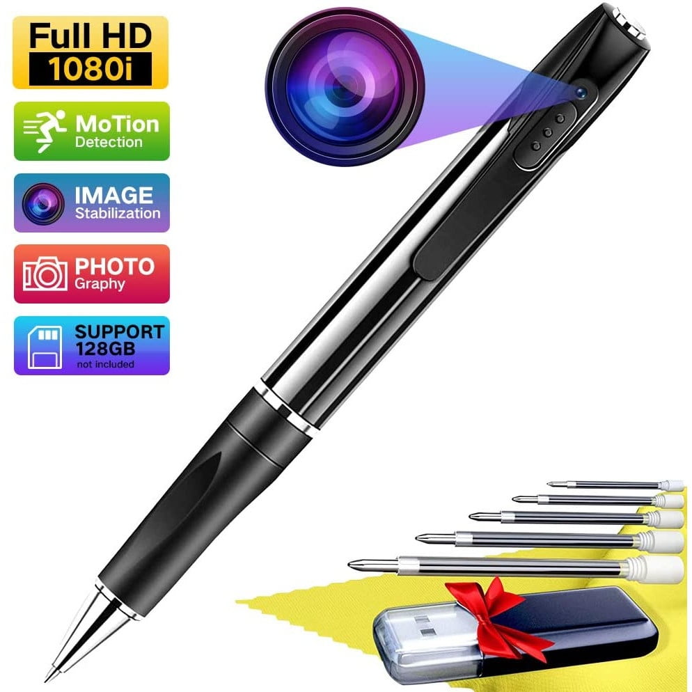 Pix spion, camera HD 1080p, Minicamera video-foto, 2,5 ore filmare continua, slot card Micro SD