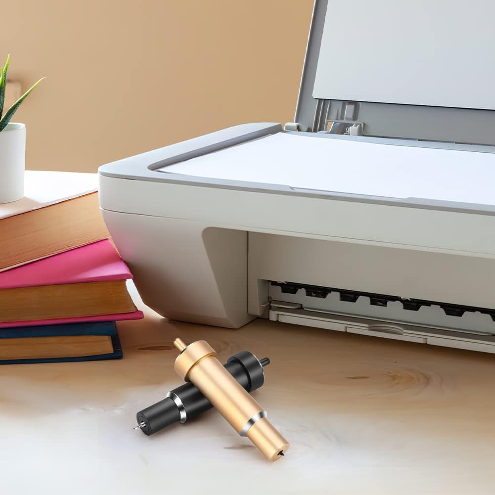 Set 2 lame taiere adanca, cu baza, pentru Cricut Explore, Explore One, Explore Air, Explore Air 2 si Explore Air 3