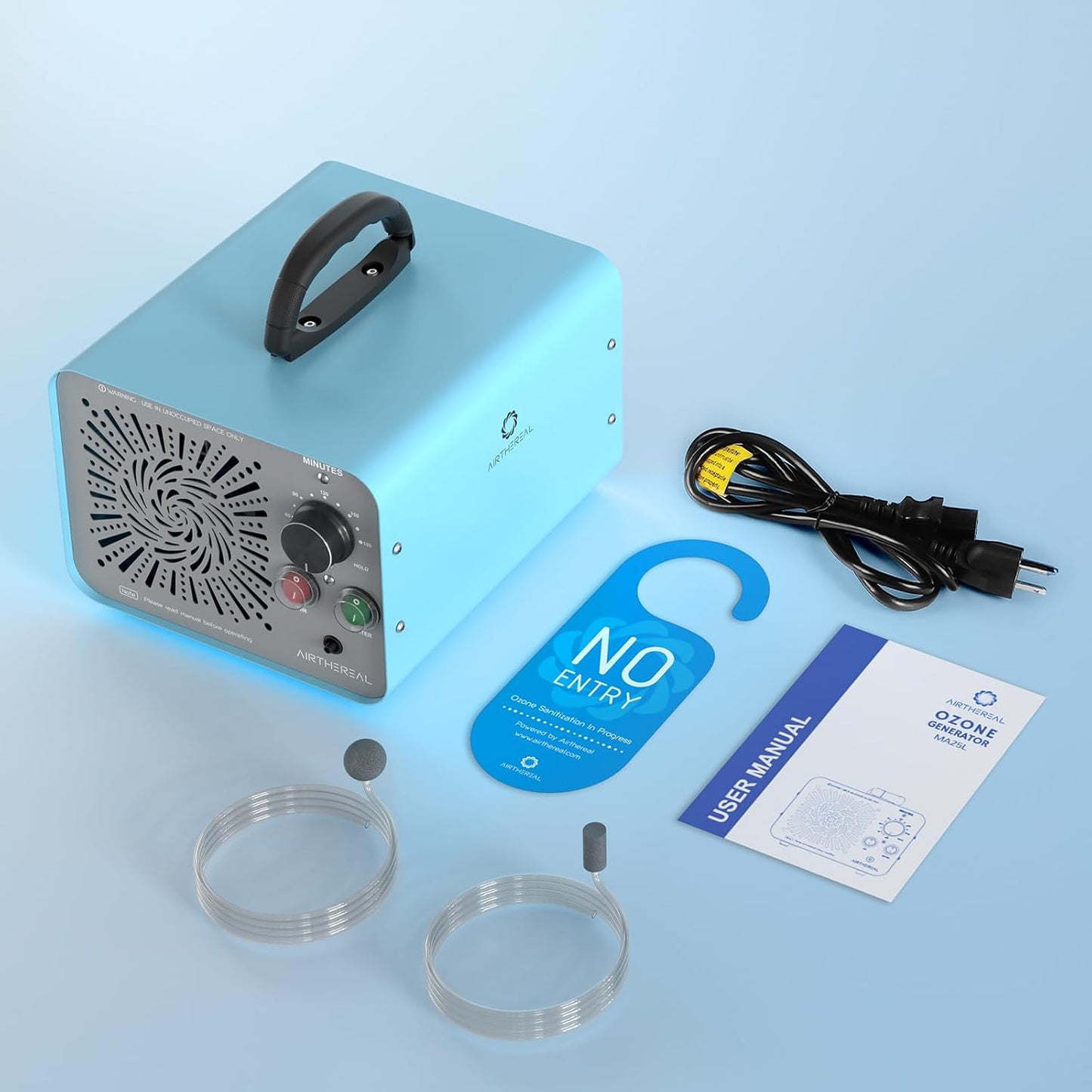 Generator de ozon pentru aer, apa, alimente, jucarii, pana la 370 ㎡, cu temporizator, comutator separat aer/apa, pentru sterilizare si eliminare mirosuri neplacute