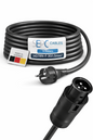 Cablu alimentare panouri fotovoltaice SEPO-LEITUNGEN BC01, Schuko (Tip F) la mufă BC01, 5 m, IP44/IP67, compatibil Deye, Envertech, TSUN, NEP, microinvertoare balcon, rezistent UV, -30°C până la +60°C, pentru sisteme fotovoltaice