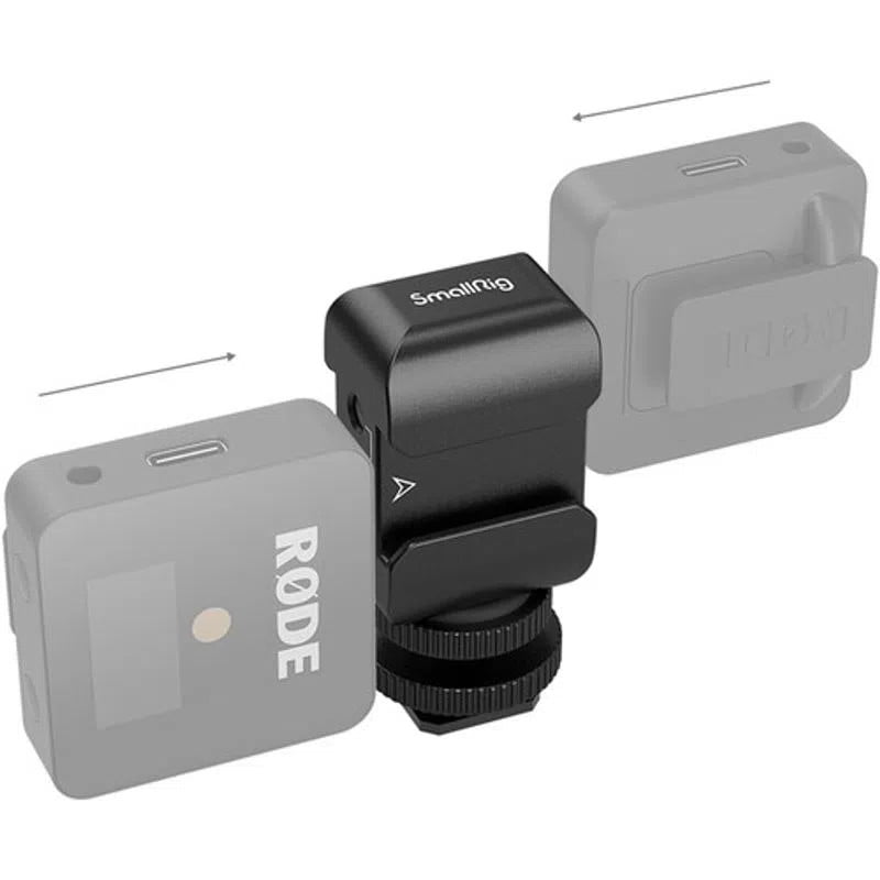 Suport 2 in 1 Smallrig 2996, Bracket pentru microfon Rode Wireless Go/ Saramonic Blink 500
