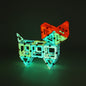 Set inteligent, educativ si creativ , Joc magnetic de contructie, 42 piese magnetice fosforescente