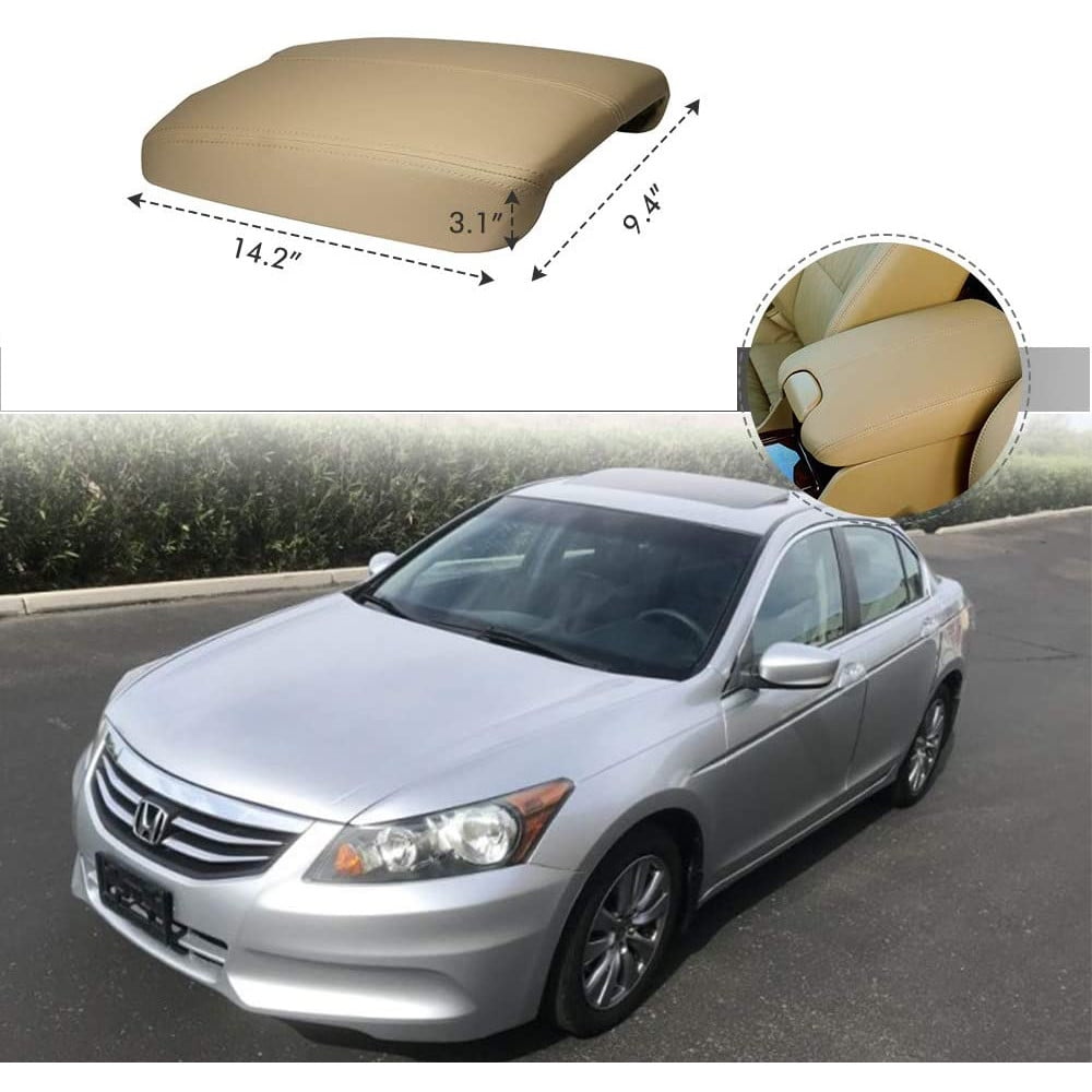 Capac cotiera auto, inlocuire capac cotiera pentru Honda Accord 2008, 2009, 2010, 2011, 2012 culoare Crem