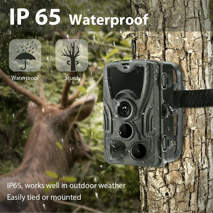Camera de vanatoare cu senzor de miscare , HC-801A , 16 MP , full HD , 1080P , night vision , hunting camera , camera de supraveghere