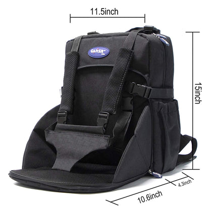 Ghiozdan multifunctional cu port-bebe ,Aujelly , de mare capacitate, rucsac de calatorie, impermeabil, Negru