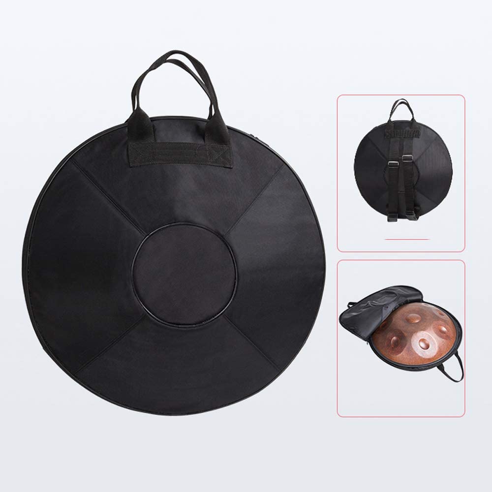 Instrument Muzical Handpan cu 9 note ,Hang drum cu Husa de transport si bete