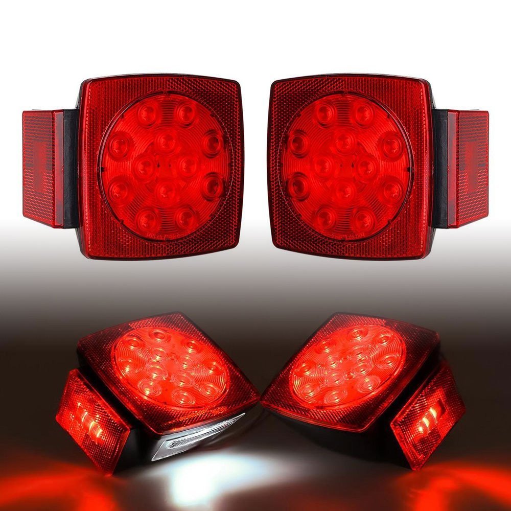 Set Complet , Stopuri si Semnalizari LED pentru Remorca, Platforma ,12V , rezistente la apa , Fir , Accesorii