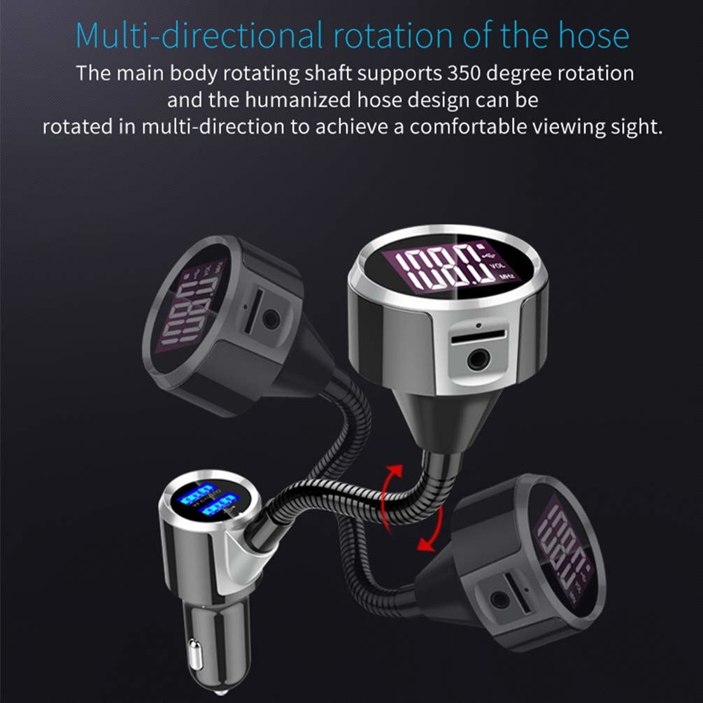Modulator FM , 12V - 24V , Mp3 Player , FM kit , Bluetooth , handsfree , 2 porturi USB , Stick USB , CARD Micro SD