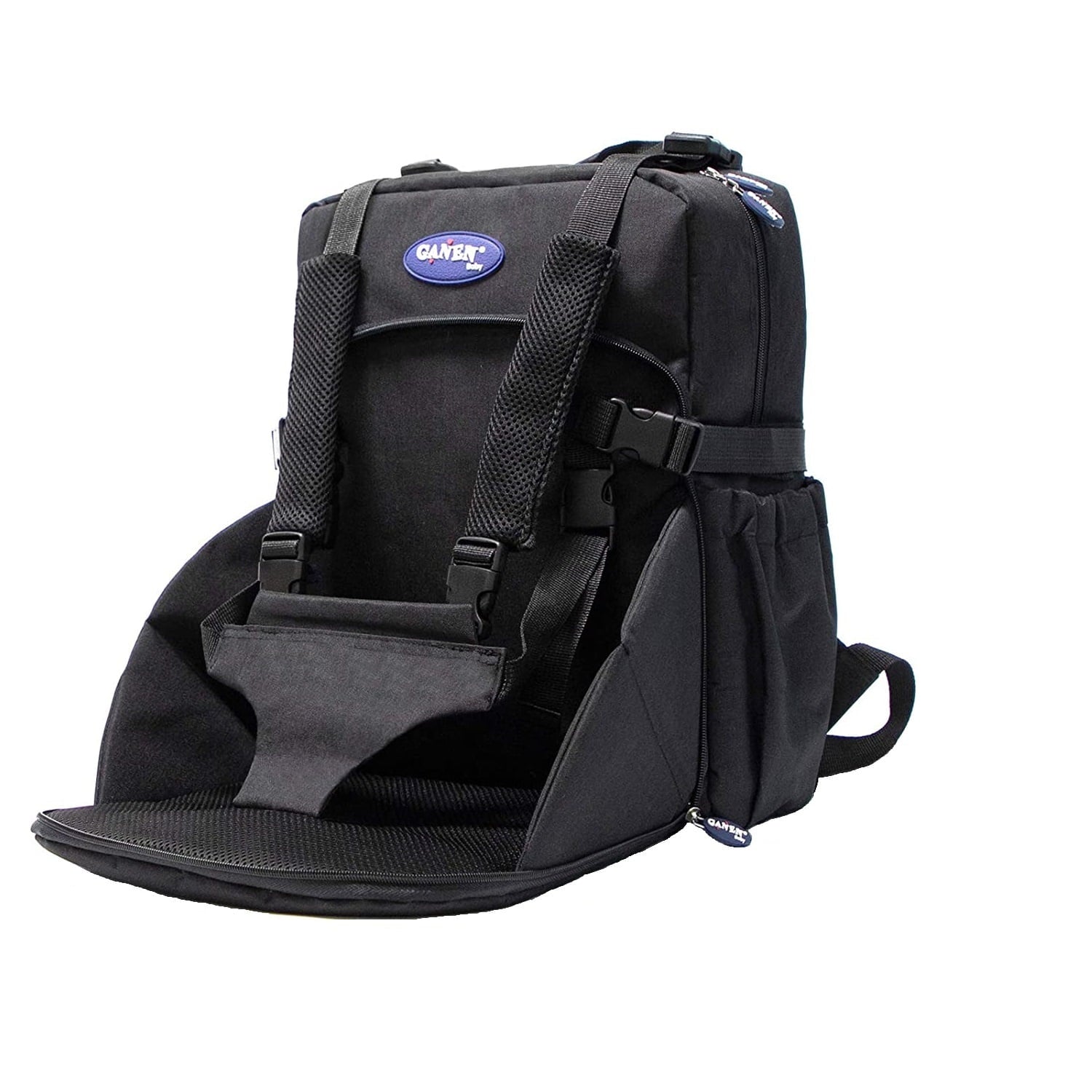 Ghiozdan multifunctional cu port-bebe ,Aujelly , de mare capacitate, rucsac de calatorie, impermeabil, Negru