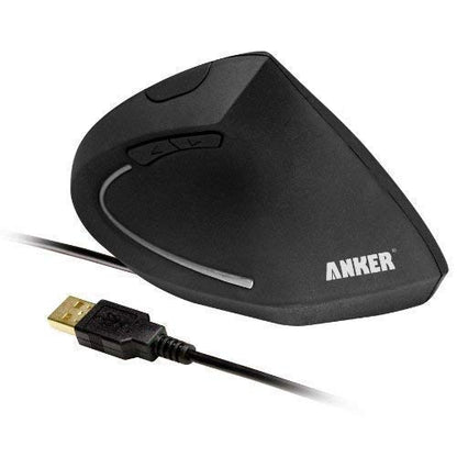 Mouse Anker Vertical cu fir Mouse Ergonomic Professional Optic 1000 / 1600 DPI