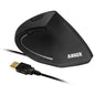 Mouse Anker Vertical cu fir Mouse Ergonomic Professional Optic 1000 / 1600 DPI