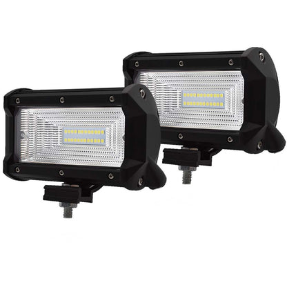 Set Proiectoare LED Off Road 5 Inch 72W Rezistente la apa pentru ATV-uri, Suv-uri