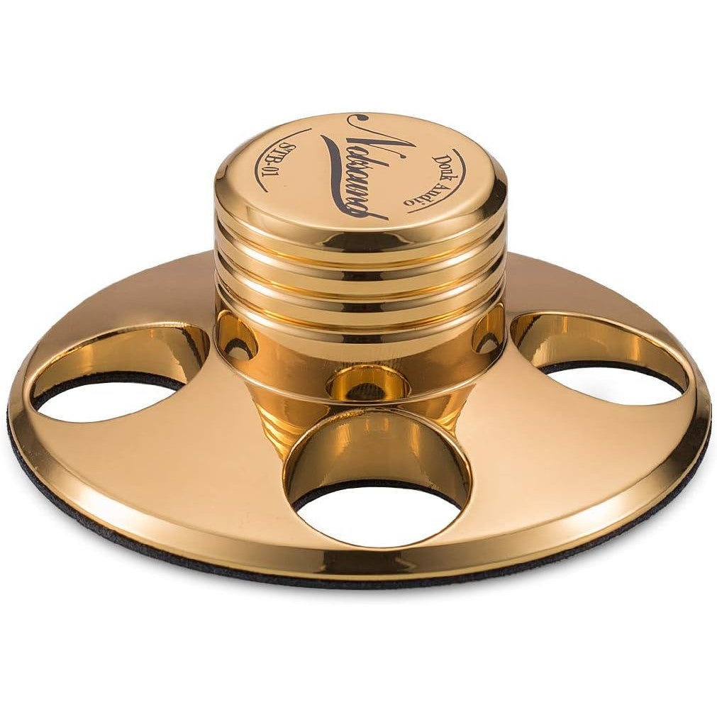 Stabilizator disc vinyl, puck metalic pentru pick-up Nobsound STB-01, auriu