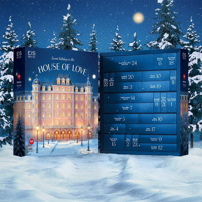 Calendar advent Erotic Deluxe EIS 2025 pentru adulti – 24 de cadouri si surprize senzuale pentru persoane singure si cupluri, cu jucarii intime premium