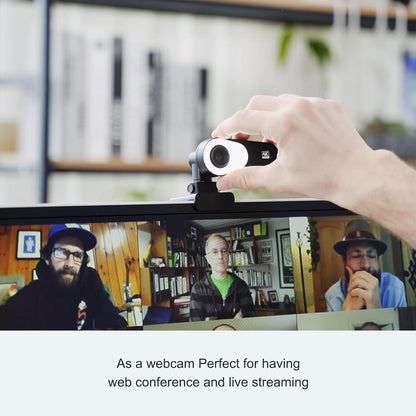 Camera de documente JOYUSING V600 ultra HD 4K 12MP, focalizare automata, 40 LED-uri reglabile, microfon incorporat, USB, pentru prezentari, conferinte, OBS si Streaming Live, Windows/Mac