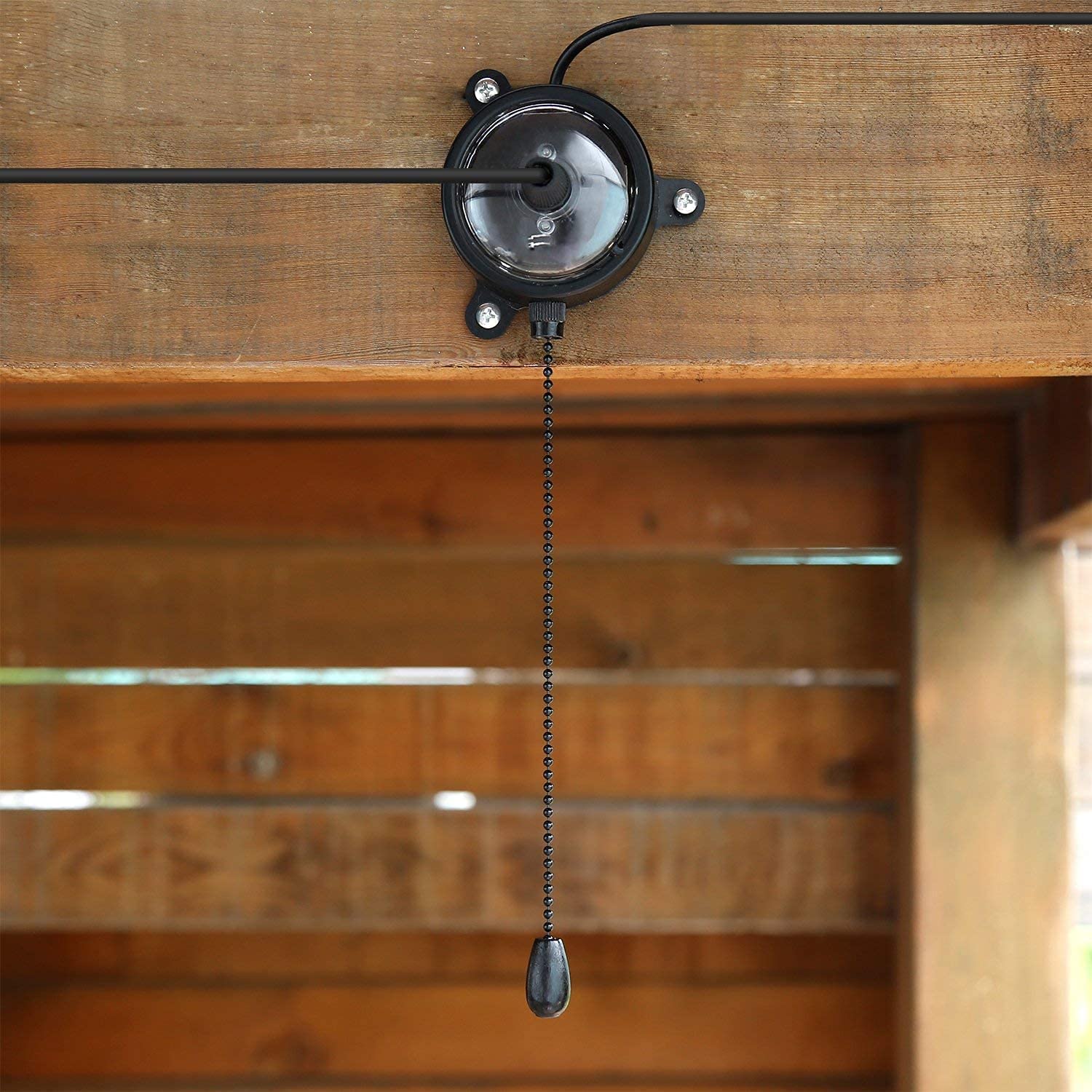 Lampa solara LED suspendata cu comutator si telecomanda, cu panou solar, pentru gradina, balcon, terasa