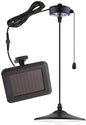 Lampa solara LED suspendata cu comutator si telecomanda, cu panou solar, pentru gradina, balcon, terasa