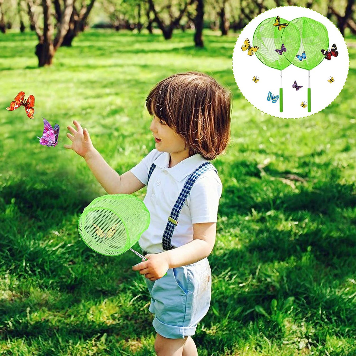 Kit educational destinat copiilor pentru explorarea naturii in aer liber, kit de cercetare