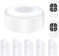 Sistem de alarma wireless smart WiFi Agshome, pentru usi si ferestre, cu 5 senzori si 2 telecomenzi, compatibil cu Alexa si Google Assistant