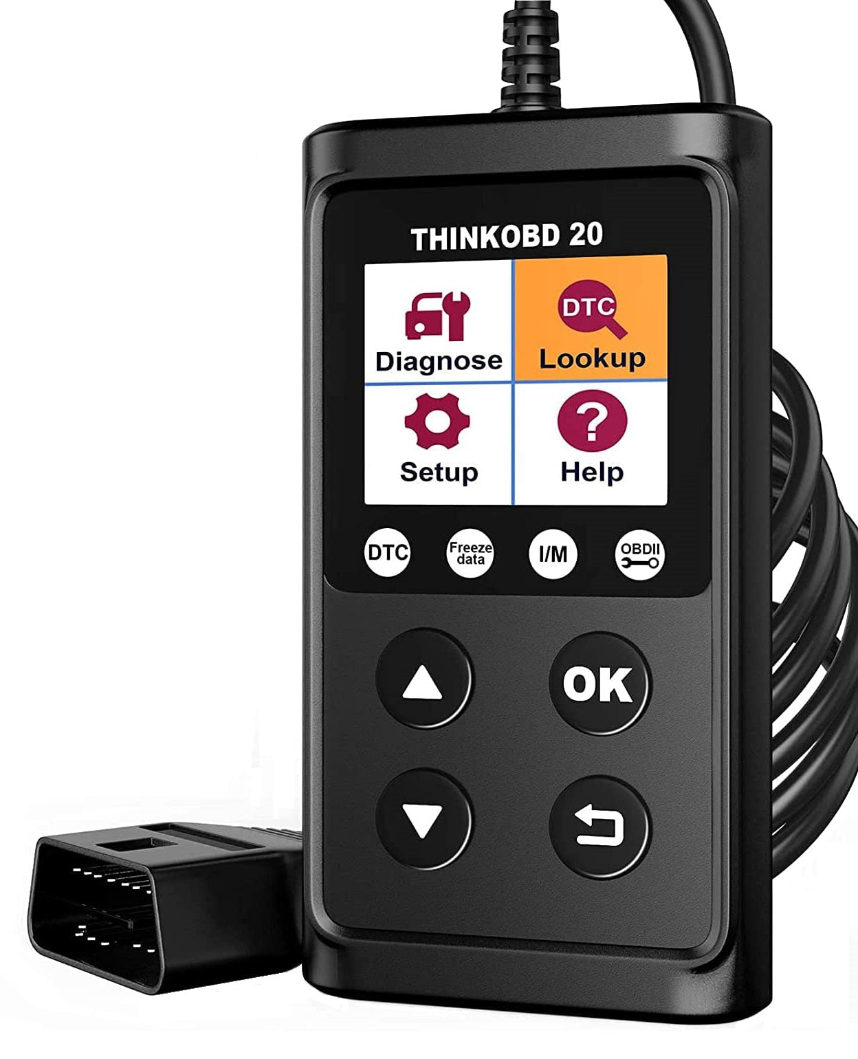 Tester auto universal, diagnoza OBD2 (CAN, ISO9141, KWP2000, J1850 PWM, J1850 VPW) multimarca, functie cititor si stergere coduri de eroare
