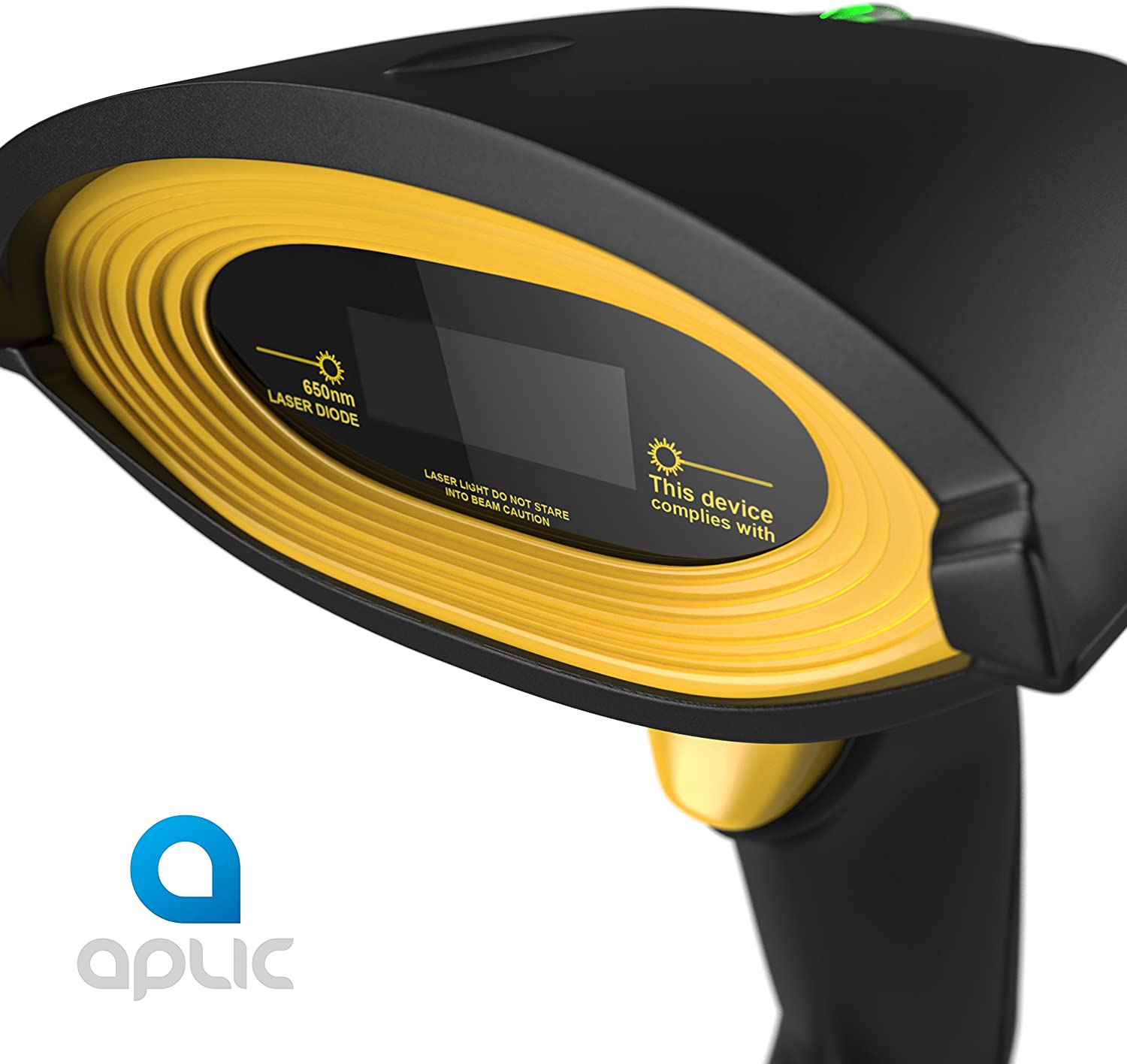 Cititor coduri de bare laser Aplic, 1D USB cu 6 moduri de scanare, design ergonomic, plug and play, IP54