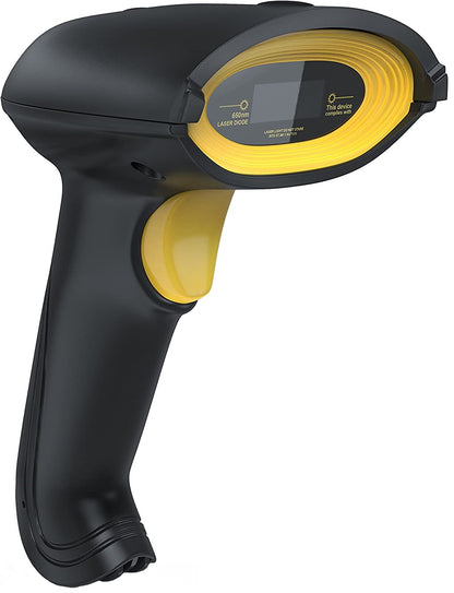 Cititor coduri de bare laser Aplic, 1D USB cu 6 moduri de scanare, design ergonomic, plug and play, IP54