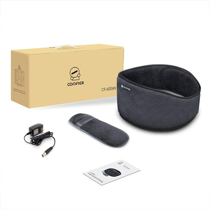 Aparat de masaj multifunctional, cu vibratii si functie caldura in 2 niveluri, 3 moduri masare, cu oprire automata