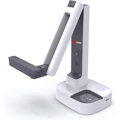 Camera de documente 4K, scanner 13 MP, captura A4, A3, cu conectare HDMI, USB-A, USB-C, lumini LED, slot card TF, streaming live, brat reglabil, compatibil Mac, Windows, Chromebook