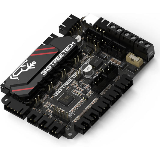 Placa de baza BIGTREETECH SKR Pico V1.0, controler imprimanta 3D Voron V0, MCU RP2040 ARM Cortex-M0+, driver TMC2209 UART integrat, 24V, radiator imbunatatit, PCB 4 straturi, interfata Type-C, upgrade performant pentru imprimante 3D