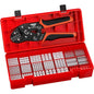 Set cleste sertizare 0.03-0.5 mm² cu 21 tipuri conectori JST-PH de 2.0 mm si mufa JST-SYP de 2.5 mm, pentru 2.0 mm/2.5 mm/2.54 mm/3.0 mm Dupont, JST, KF2510, Molex, TE