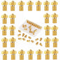 Set 26 duze imprimanta 3D de 0.2mm 0.3mm 0.4mm 0.5mm 0.6mm 0.8mm 1.0mm, V5 V6, filet M6, pentru imprimante cu filament 1.75mm