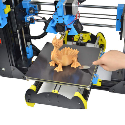 Kit de accesorii pentru imprimanta 3D MK8, cu 10 duze 0.4mm, 3 bloc de incalzire, 3 tija filetata cu teflon, 3 protectii silicon, 4 conectori PC4, 10 tije curatare, tub teflon si unelte