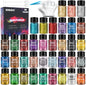 Set pigmenti pudra cu 36 culori sidefat 5g, aditiv multifunctional pentru rasina epoxidica, machiaj, sapun, lac de unghii, lumanari, slime