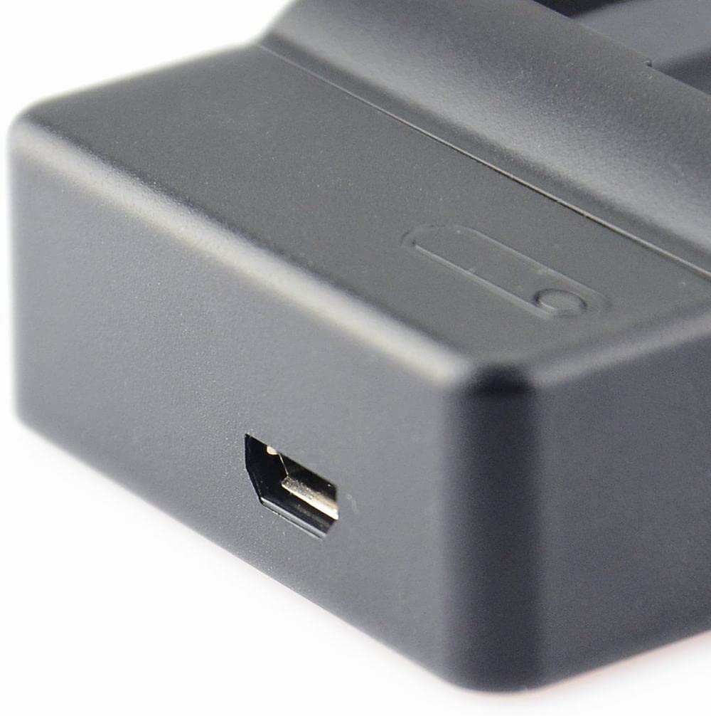 Set de 2 acumulatori DSTE NP-FM50 2300 mAh si incarcator, pentru Sony NP-FM30, NP-FM50, NP-FM51, NP-QM50, NP-QM51, NP-FM55H