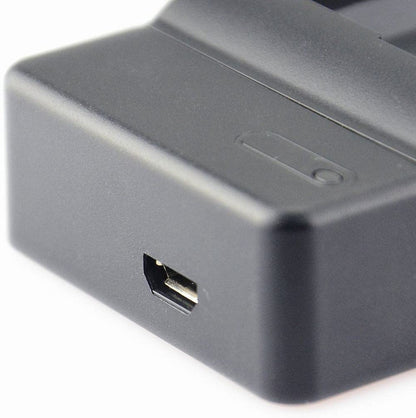 Set de 2 acumulatori DSTE NP-FM50 2300 mAh si incarcator, pentru Sony NP-FM30, NP-FM50, NP-FM51, NP-QM50, NP-QM51, NP-FM55H