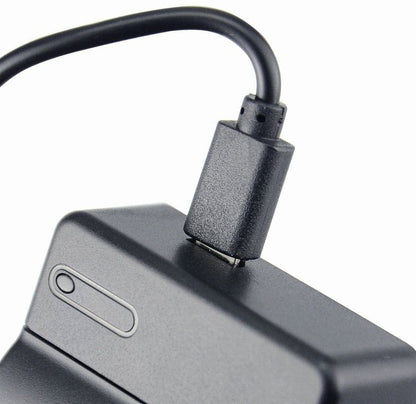 Set de 2 acumulatori DSTE NP-FM50 2300 mAh si incarcator, pentru Sony NP-FM30, NP-FM50, NP-FM51, NP-QM50, NP-QM51, NP-FM55H