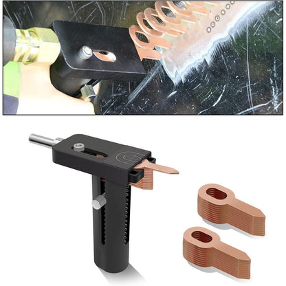 Ejector de inele pentru tras sudura in puncte, instrument de tinichigerie pentru aparat de sudura in puncte, usor de utilizat, negru