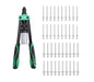 Set cleste pop nituri 330mm, profesional, cu 40 de nituri de 3,2mm si 4mm, pentru niturire 3,2mm, 4,0mm si 4,8mm