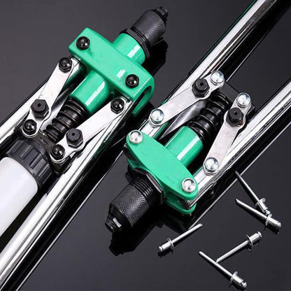 Set cleste pop nituri 330mm, profesional, cu 40 de nituri de 3,2mm si 4mm, pentru niturire 3,2mm, 4,0mm si 4,8mm
