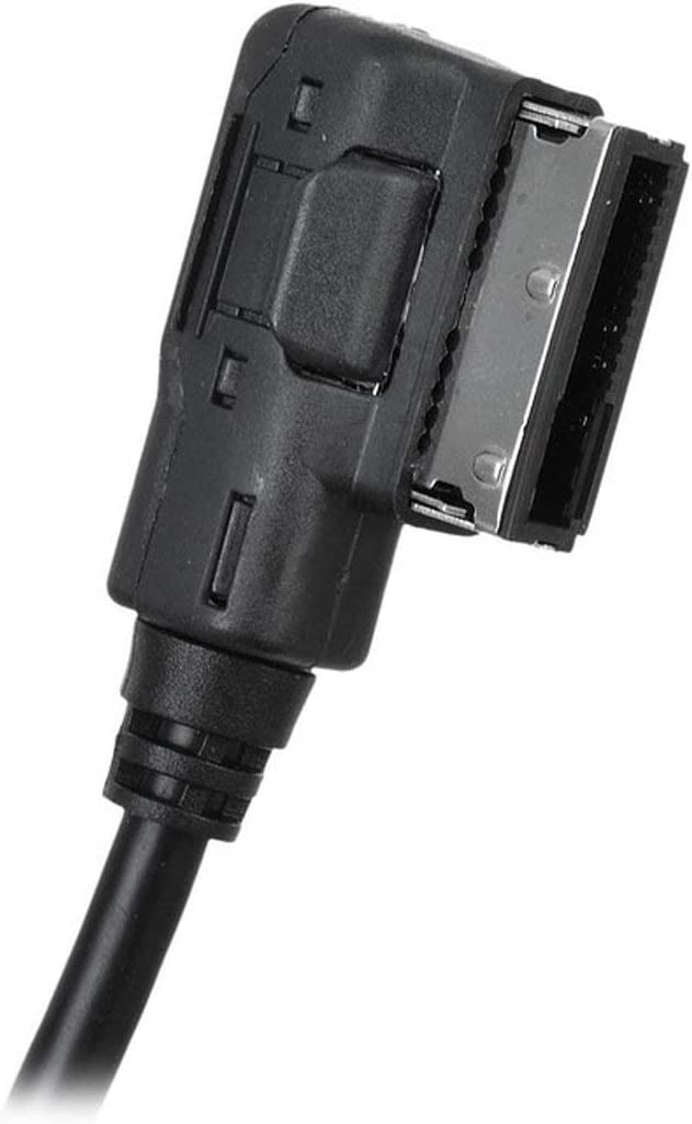 Cablu adaptor AMI MDI MMI AUX jack 3,5mm si USB pentru Audi A3/A4/A5/A6/A8/Q5/Q7/R8/TT, Volkswagen, Seat, Skoda, lungime 2m