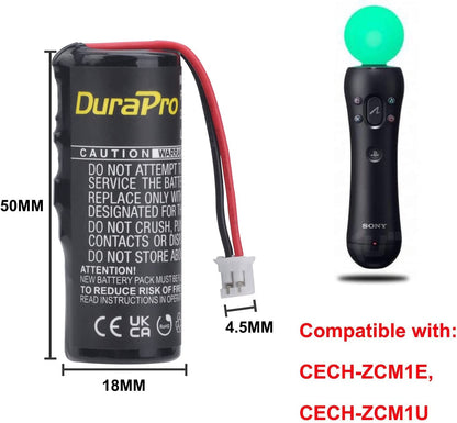 Set de 2 acumulatori compatibili Sony Move Motion LIS144, LIP1450, Sony PS3 / PS4 Move Motion Controller Playstation Move CECH-ZCM1E, CECH-ZCM1U, 2000 mAh, cu unelte
