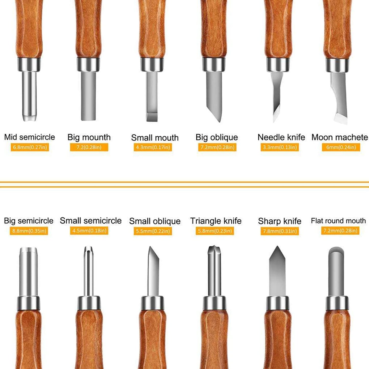 Set 12 dalti pentru sculptura, tamplarie, gravura, pentru lemn, ceara, argila, cu husa, piatra de ascutit si manusi de protectie