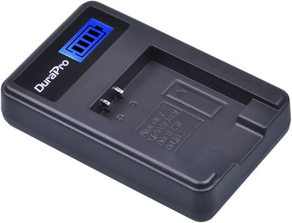 Set 2 acumulatori LI-90B 1270 mAh si incarcator cu display LCD pentru Olympus Tough TG-5, TG Tracker, SH-1, SH-2, SP-100 IHS, Tough TG-1 iHS, Tough TG-2 iHS, Tough TG -3, Camera Tough TG-4,SH60, XZ-2 iHS