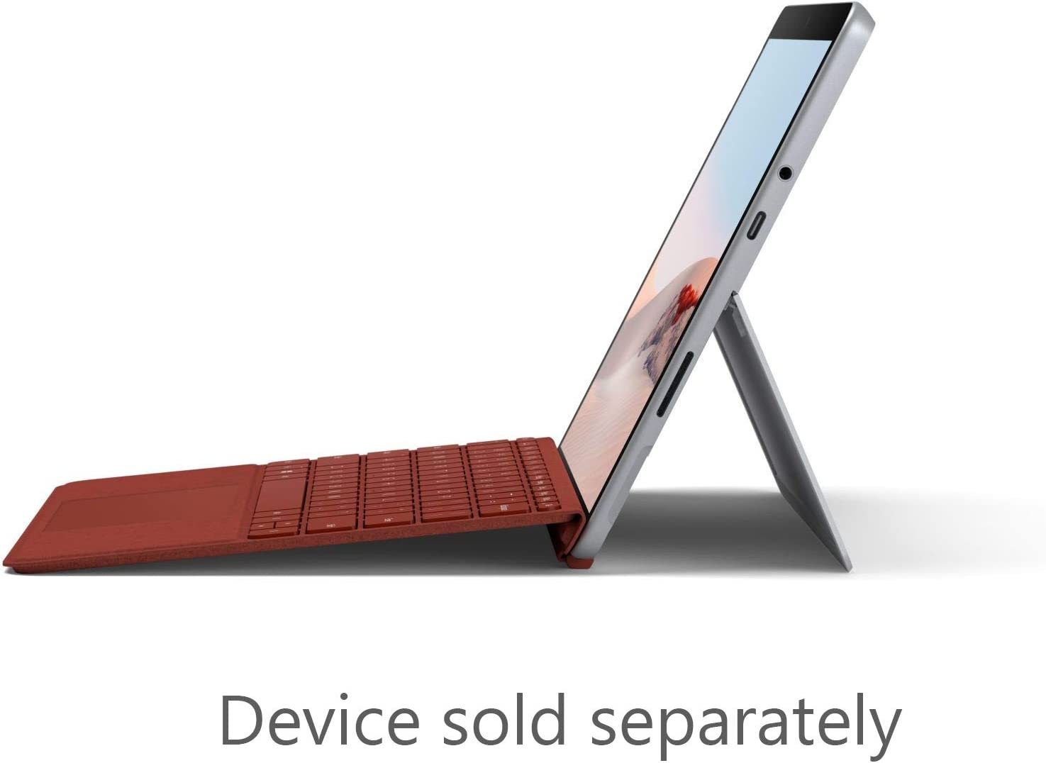 Tastatura Microsoft Surface Go 3 2021, Go 2 2020, Surface Go 2018 Type Cover, Rosu mac